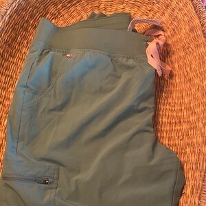 Green Joggers scrub pants